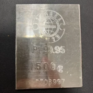 田中貴金属　プラチナ　インゴット500g